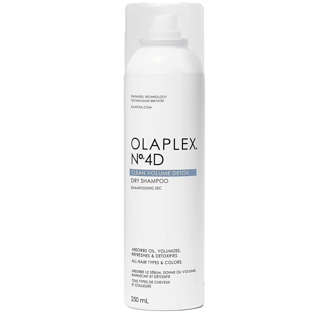 Olaplex No.4D Clean Volume Detox Dry Shampoo 250 ml i svart flakon