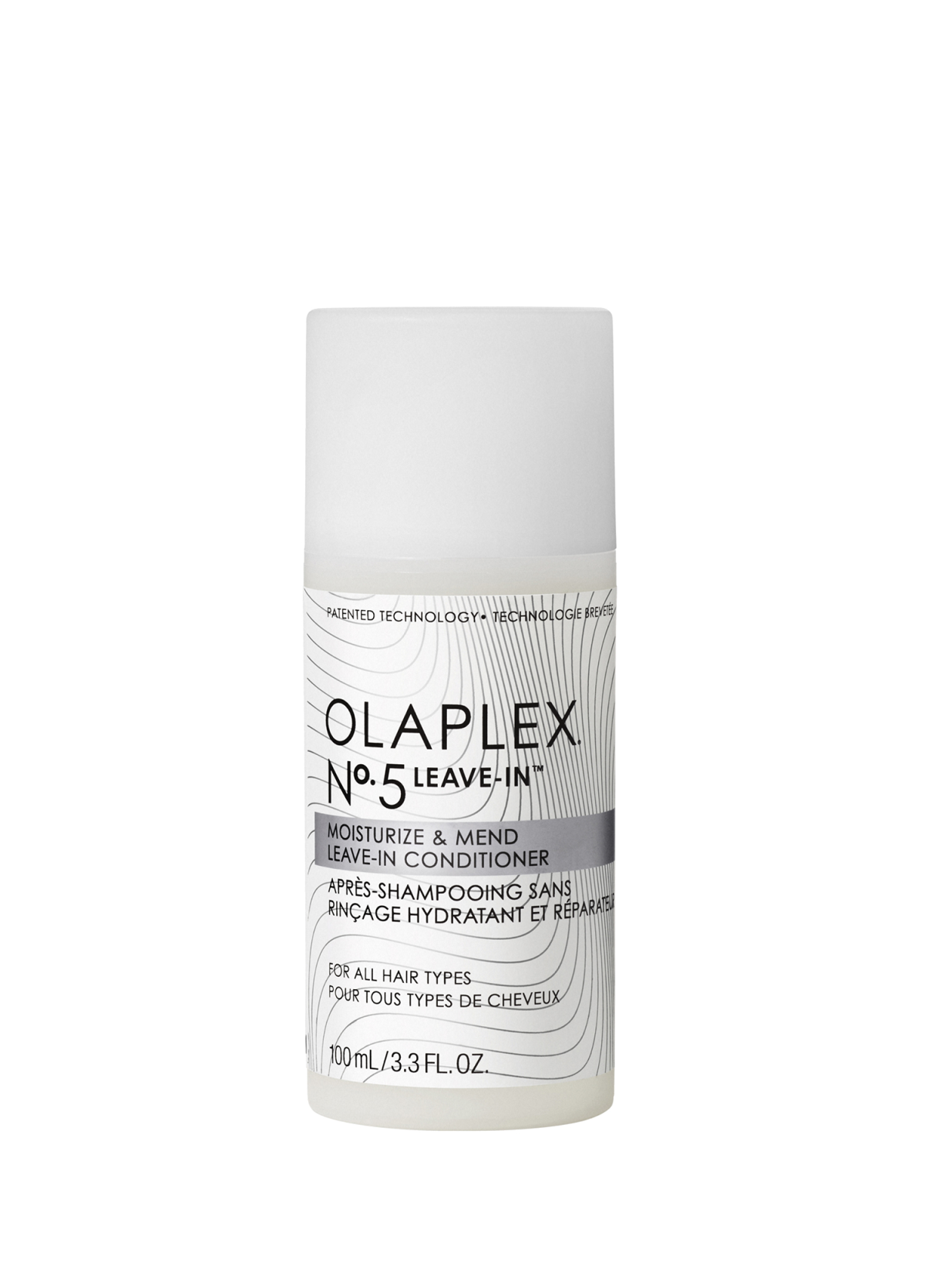Olaplex No.5 Bond Leave-In Conditioner i liten svart og hvit pumpeflaske
