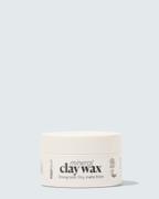 Hairlust Mineral Clay Wax — leirevoks i glassbeholder med matt finish