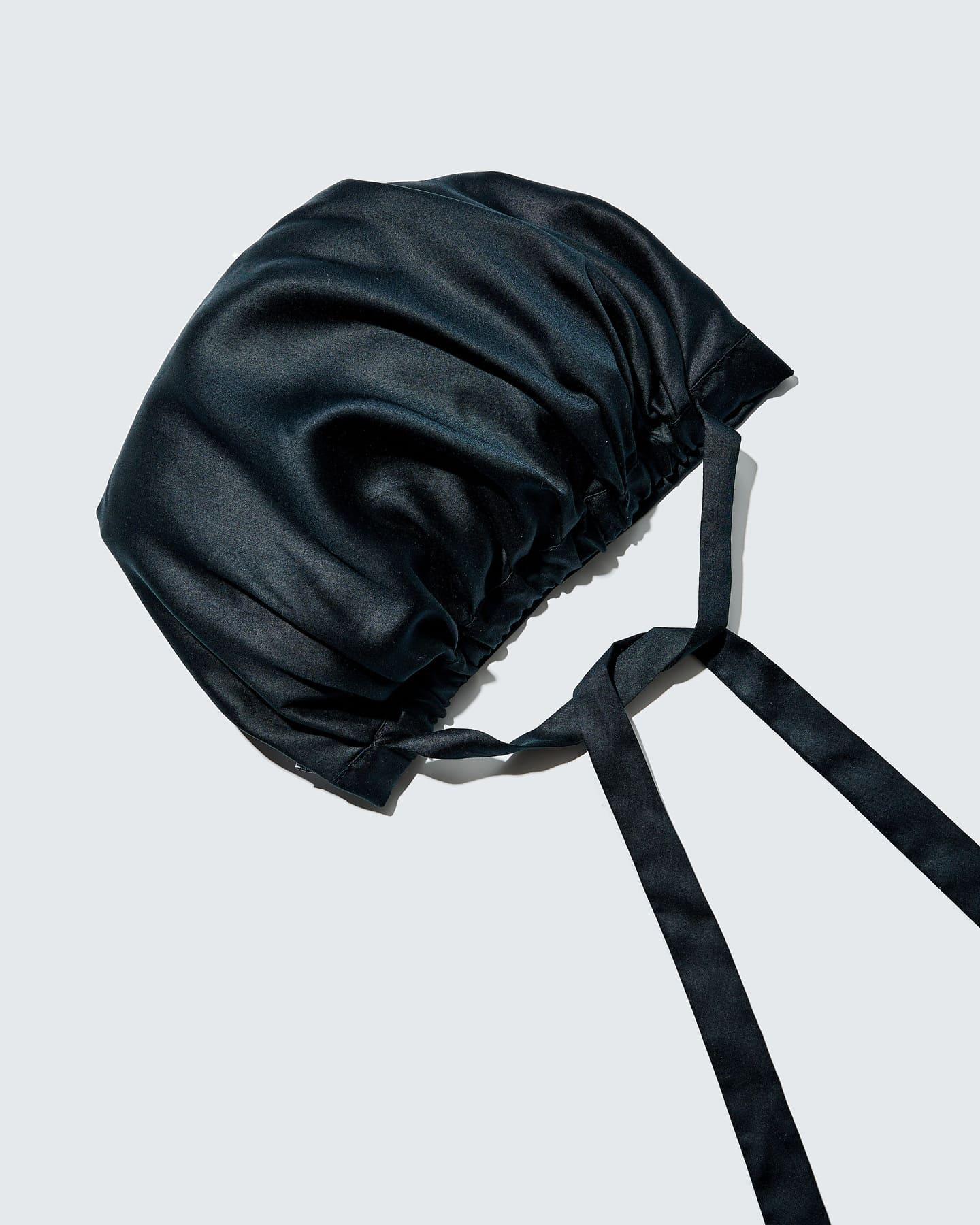 Hairlust Bamboo Hair Bonnet — silkemyk sovehette i mintgrønn bambus
