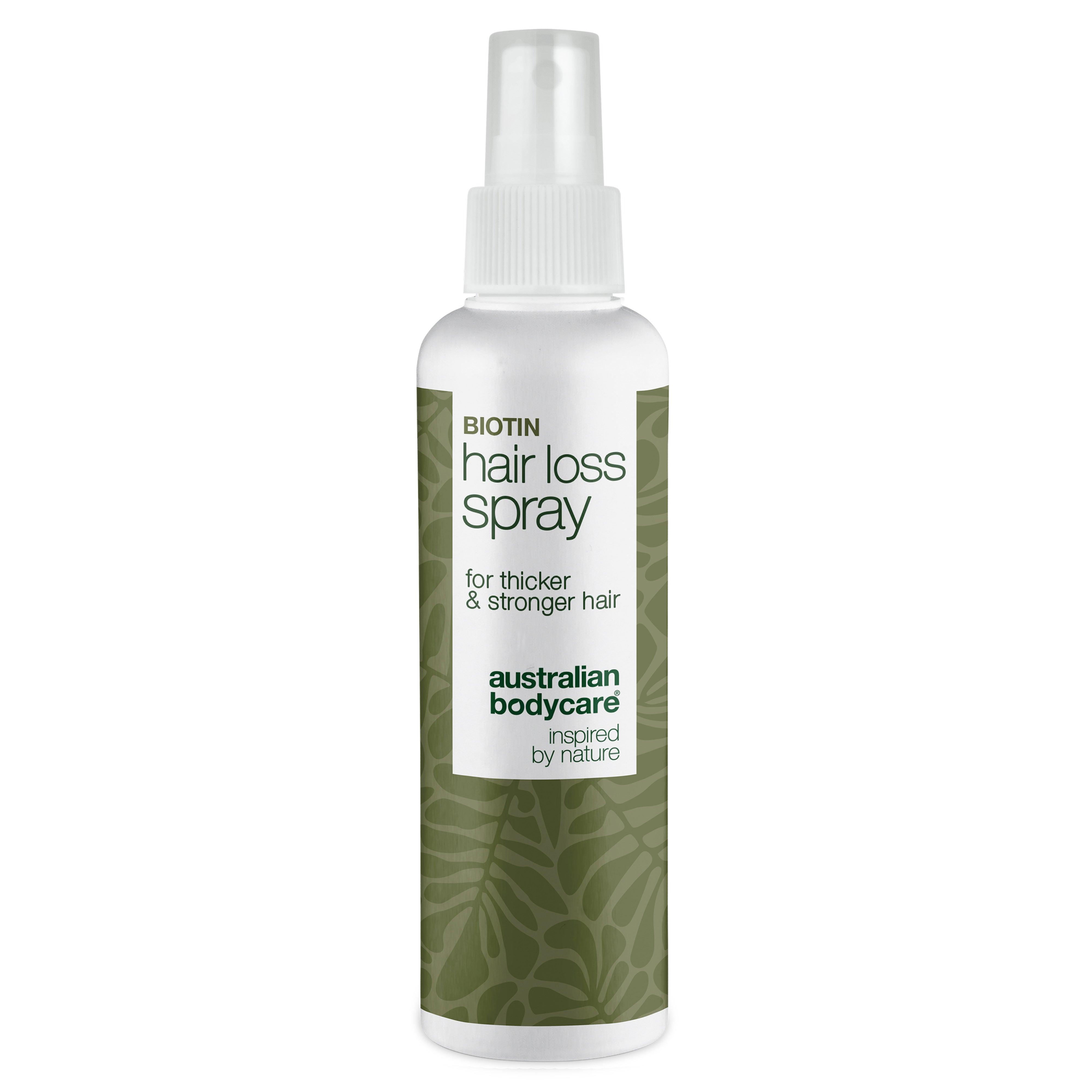 Australian Bodycare Hair Loss Spray – hårspray mot hårtap med koffein og Capilia Longa