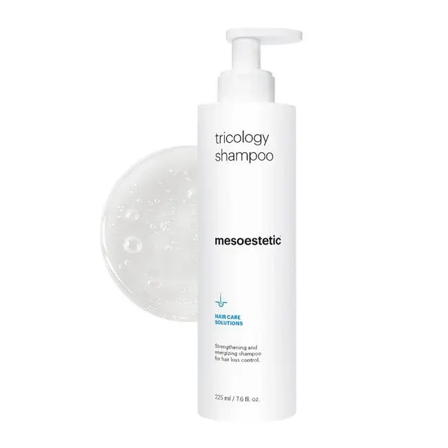 Mesoestetic Tricology Shampoo 225 ml – dermatologisk sjampo mot hårtap og tynt hår