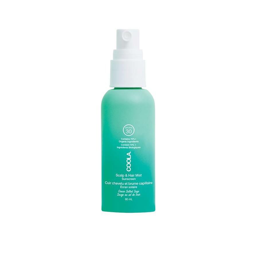 COOLA Scalp & Hair Mist SPF 30 – solbeskyttende spray for hodebunn og hår i liten flaske